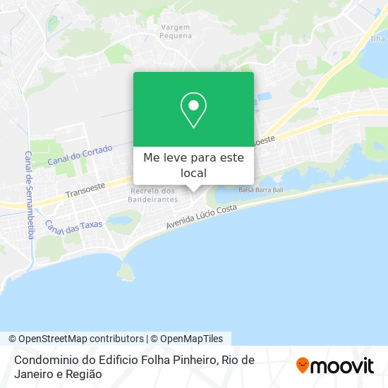 Condominio do Edificio Folha Pinheiro mapa