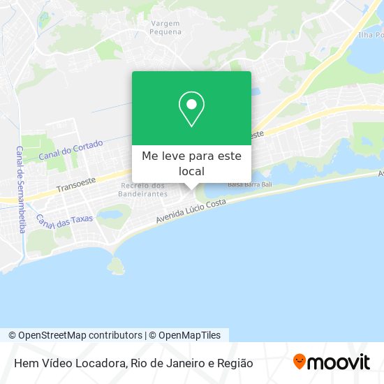 Hem Vídeo Locadora mapa