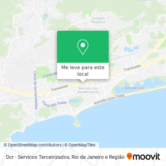 Dcr - Servicos Terceirizados mapa