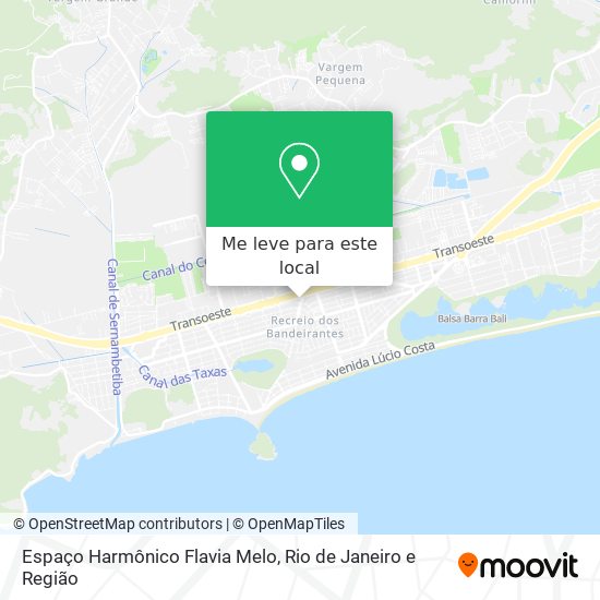 Espaço Harmônico Flavia Melo mapa