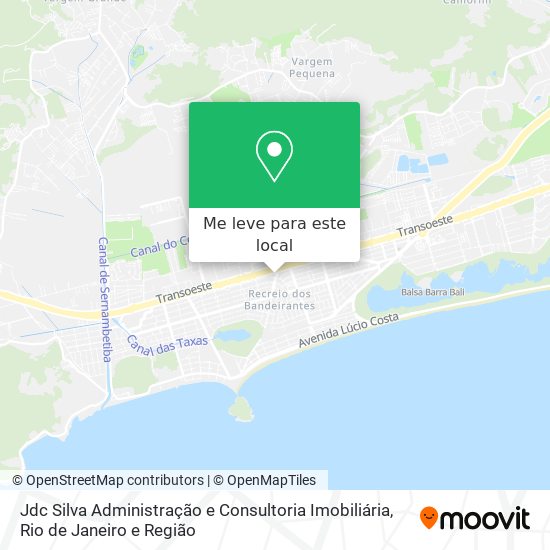Jdc Silva Administração e Consultoria Imobiliária mapa