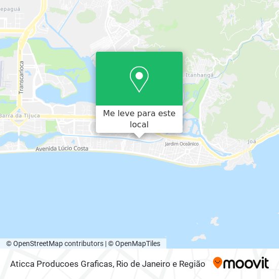 Aticca Producoes Graficas mapa