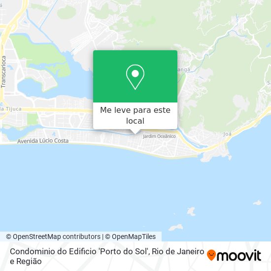 Condominio do Edificio 'Porto do Sol' mapa