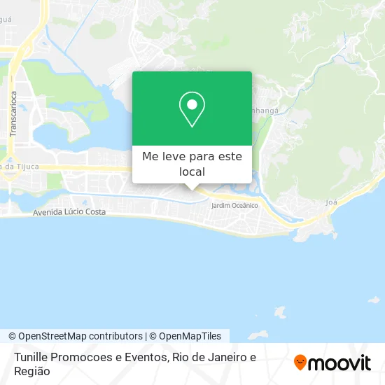 Tunille Promocoes e Eventos mapa
