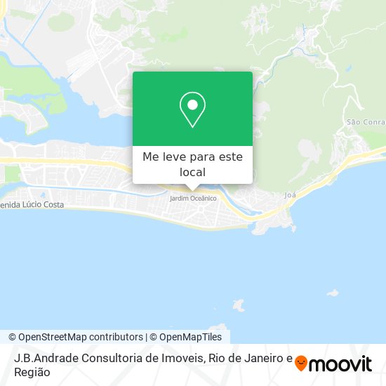 J.B.Andrade Consultoria de Imoveis mapa