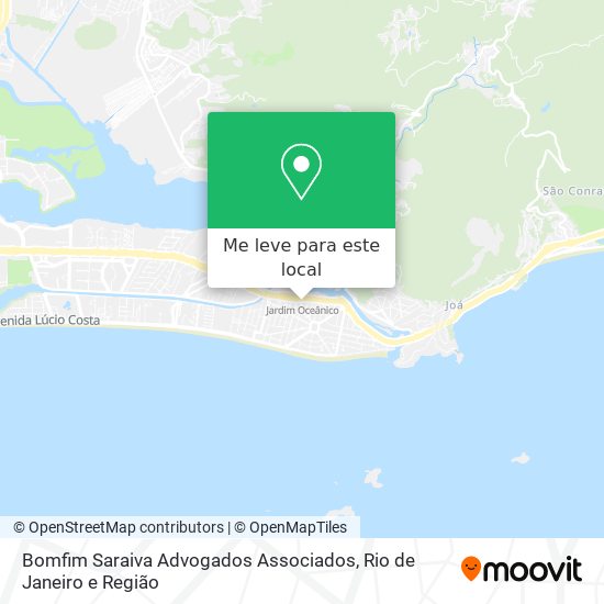 Bomfim Saraiva Advogados Associados mapa