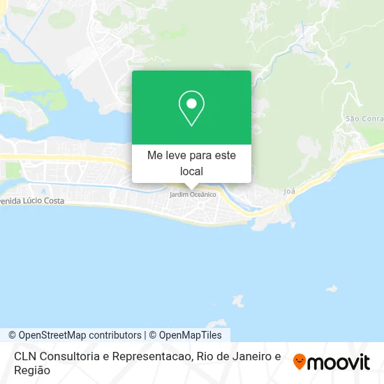CLN Consultoria e Representacao mapa