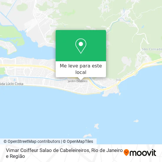 Vimar Coiffeur Salao de Cabeleireiros mapa