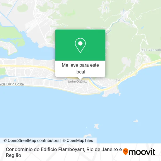 Condominio do Edificio Flamboyant mapa