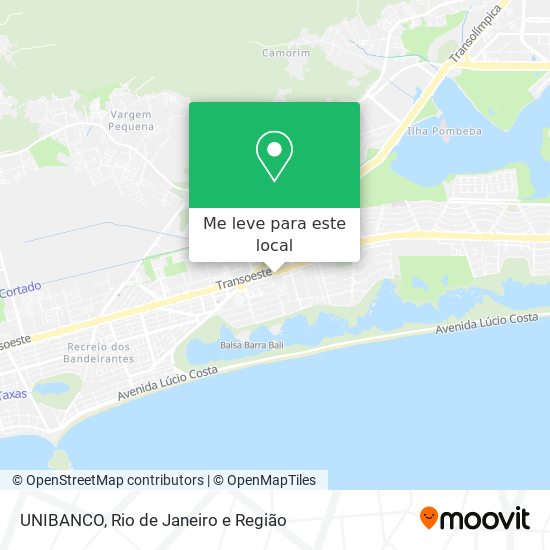 UNIBANCO mapa