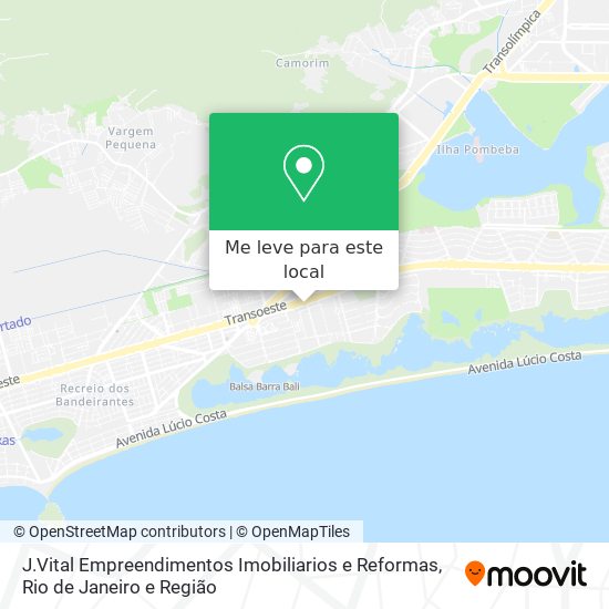 J.Vital Empreendimentos Imobiliarios e Reformas mapa