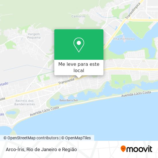 Arco-Íris mapa