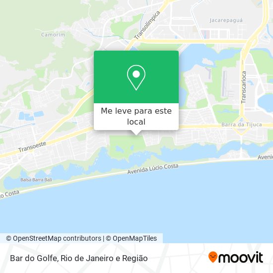 Bar do Golfe mapa