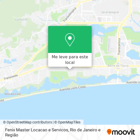 Fenix Master Locacao e Servicos mapa