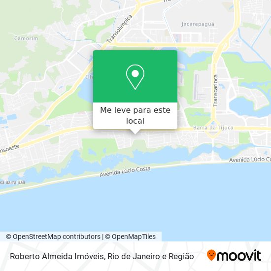 Roberto Almeida Imóveis mapa