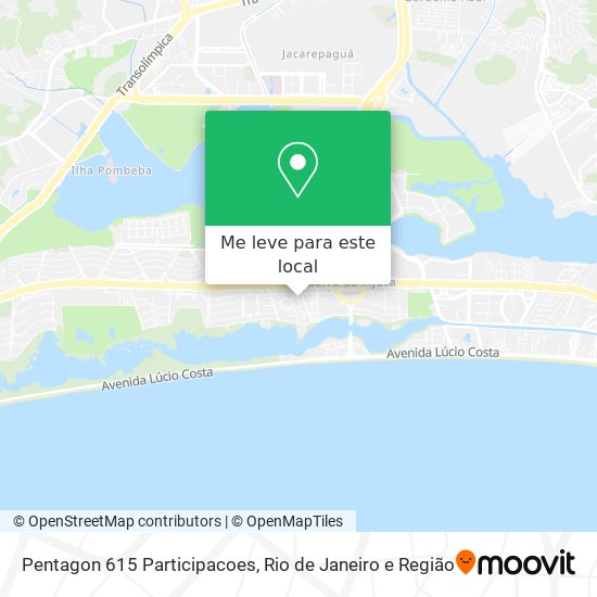 Pentagon 615 Participacoes mapa