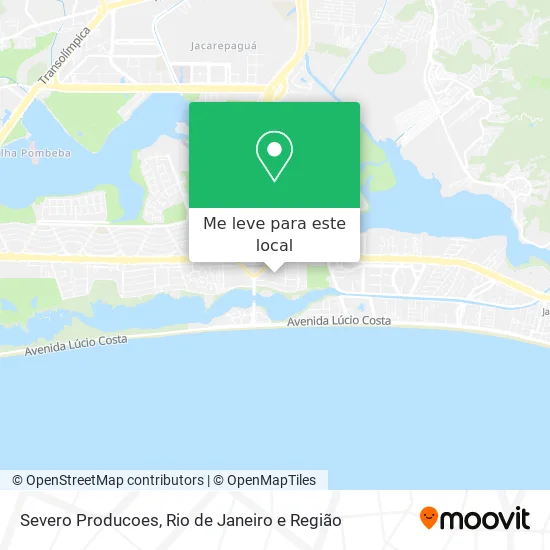 Severo Producoes mapa