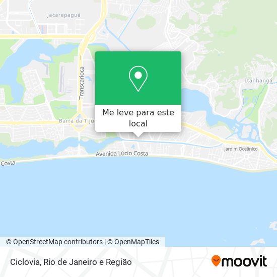 Ciclovia mapa