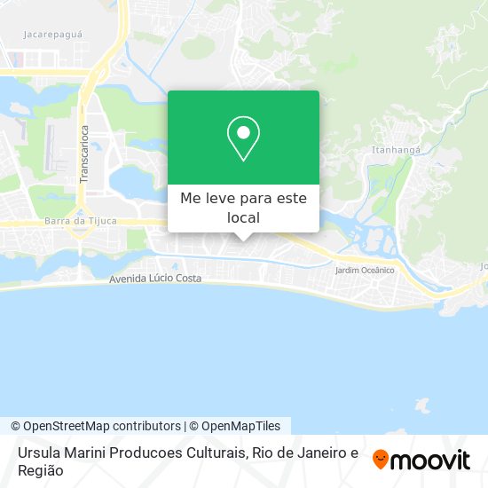 Ursula Marini Producoes Culturais mapa