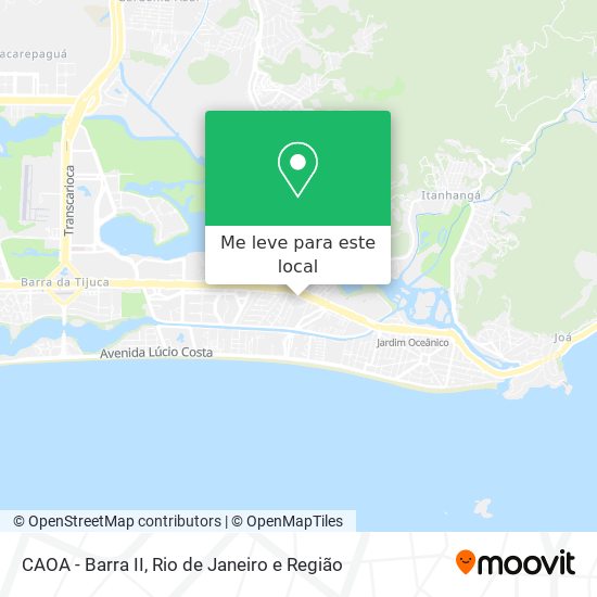 CAOA - Barra II mapa