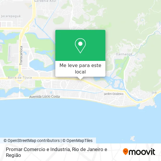 Promar Comercio e Industria mapa