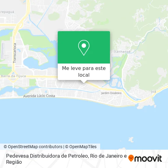 Pedevesa Distribuidora de Petroleo mapa