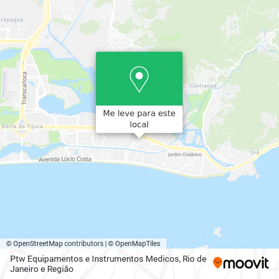Ptw Equipamentos e Instrumentos Medicos mapa