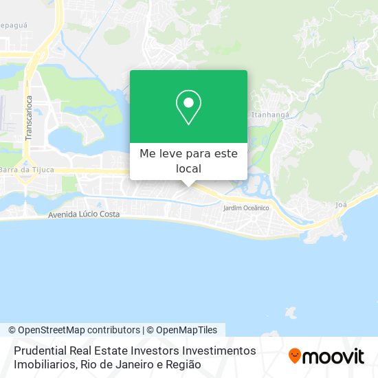 Prudential Real Estate Investors Investimentos Imobiliarios mapa