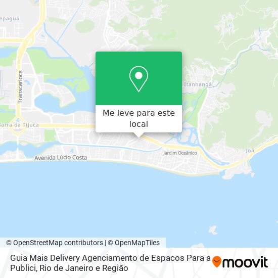 Guia Mais Delivery Agenciamento de Espacos Para a Publici mapa