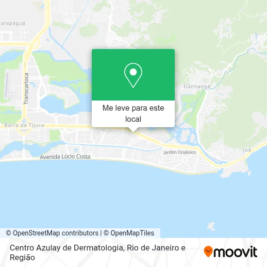 Centro Azulay de Dermatologia mapa