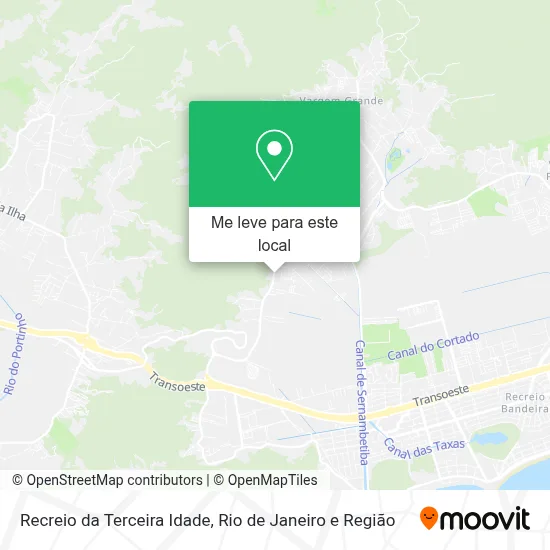Recreio da Terceira Idade mapa