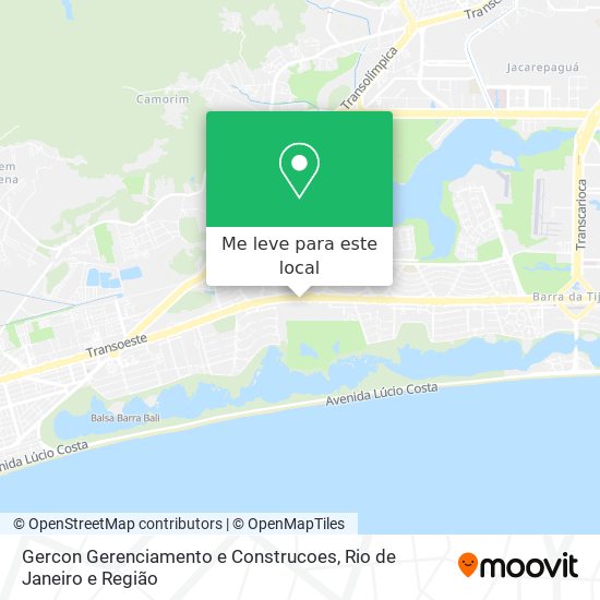 Gercon Gerenciamento e Construcoes mapa