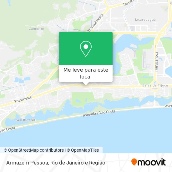 Armazem Pessoa mapa