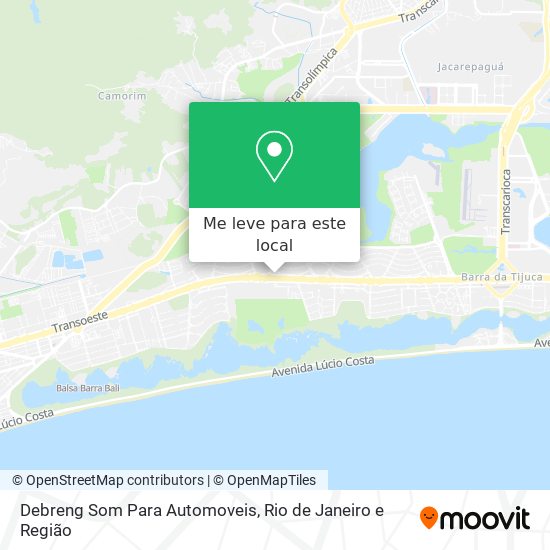 Debreng Som Para Automoveis mapa