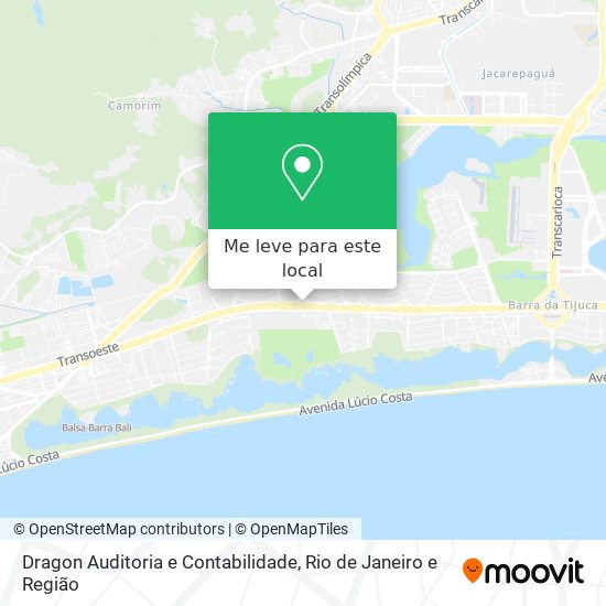 Dragon Auditoria e Contabilidade mapa