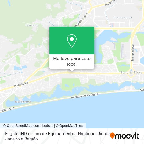 Flights IND e Com de Equipamentos Nauticos mapa