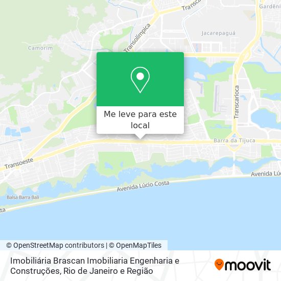 Imobiliária Brascan Imobiliaria Engenharia e Construções mapa