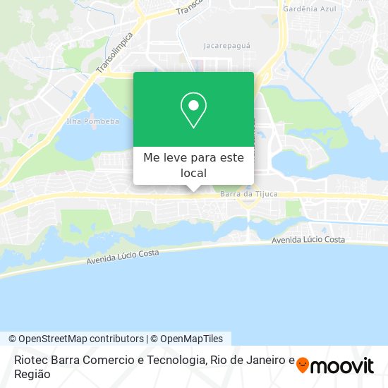 Riotec Barra Comercio e Tecnologia mapa