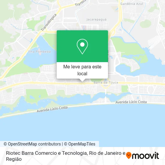Riotec Barra Comercio e Tecnologia mapa