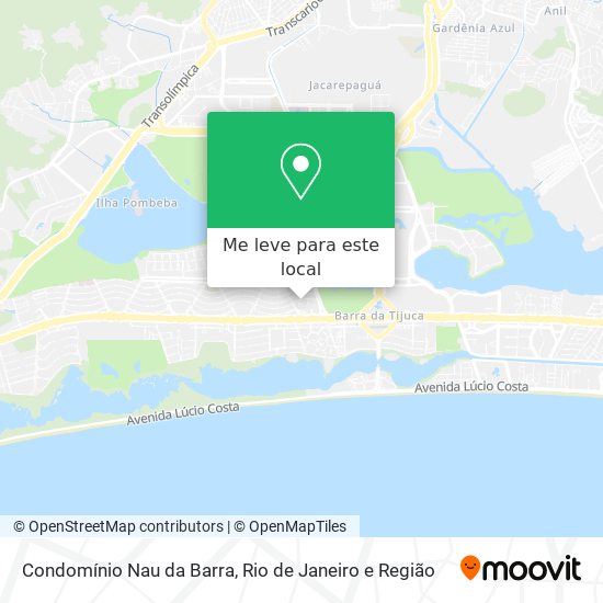 Condomínio Nau da Barra mapa