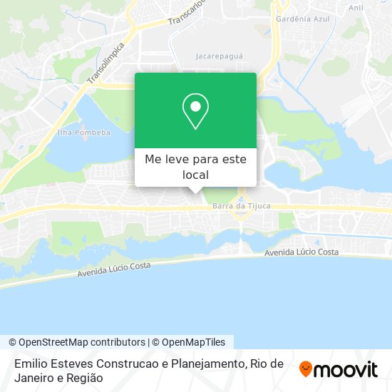Emilio Esteves Construcao e Planejamento mapa
