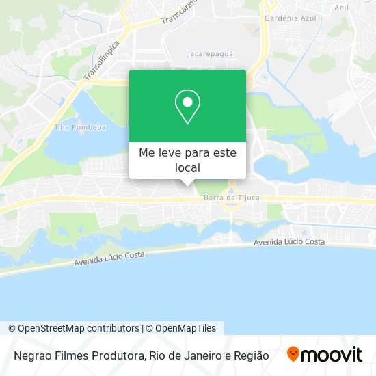 Negrao Filmes Produtora mapa