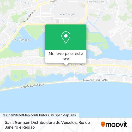 Saint Germain Distribuidora de Veiculos mapa