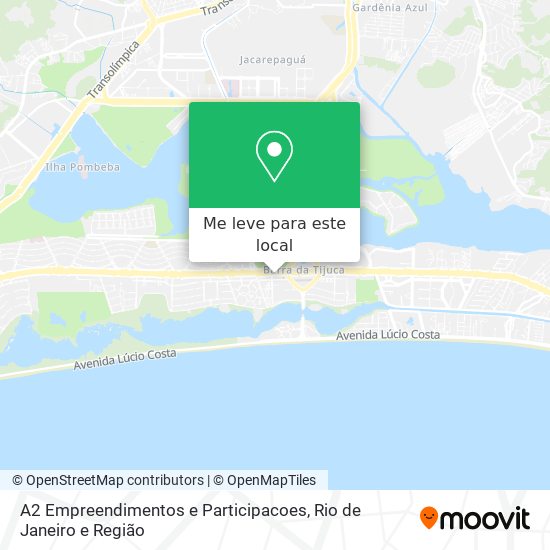 A2 Empreendimentos e Participacoes mapa