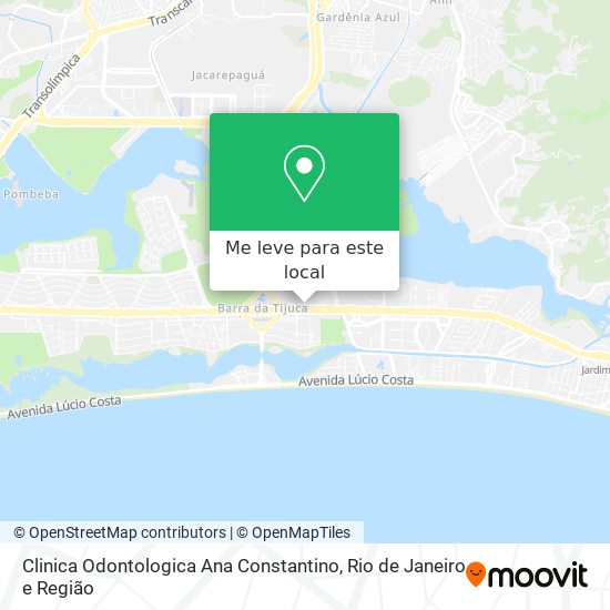 Clinica Odontologica Ana Constantino mapa