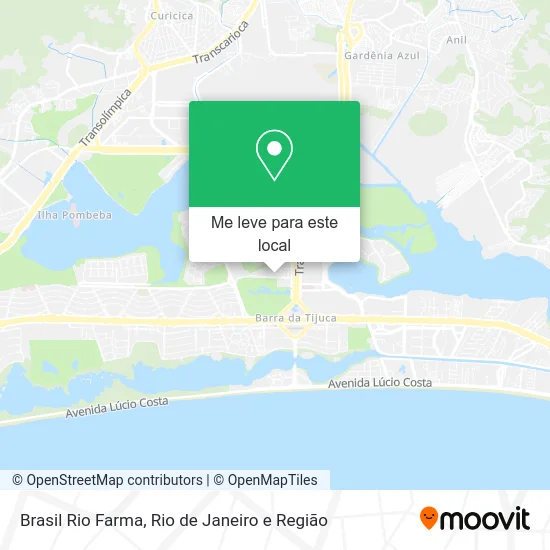 Brasil Rio Farma mapa