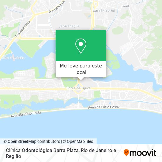 Clínica Odontológica Barra Plaza mapa