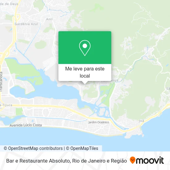 Bar e Restaurante Absoluto mapa