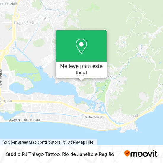 Studio RJ Thiago Tattoo mapa