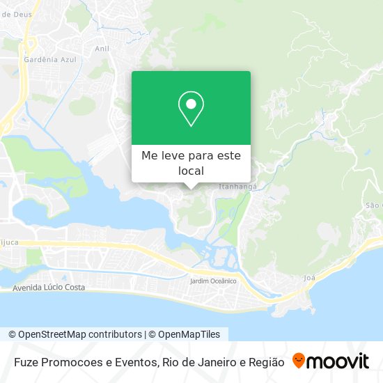 Fuze Promocoes e Eventos mapa